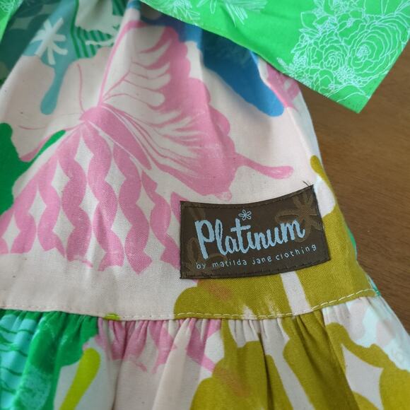 Platinum Matilda Jane dress/top Toddler girls little kids size 2 number 3/7 NEW - Picture 6 of 9